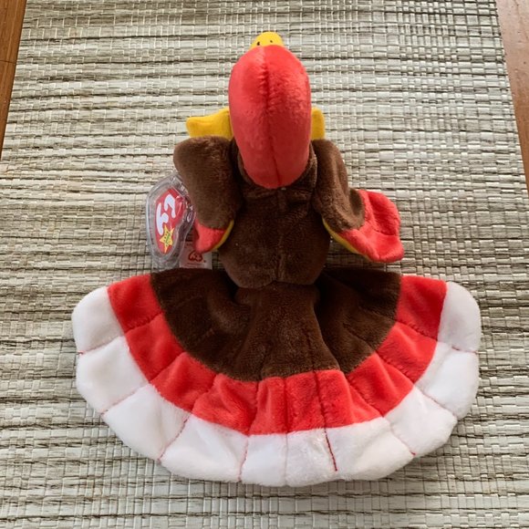 Collector's Gobbles the Turkey Beanie Baby ~ NEW - Picture 2 of 5
